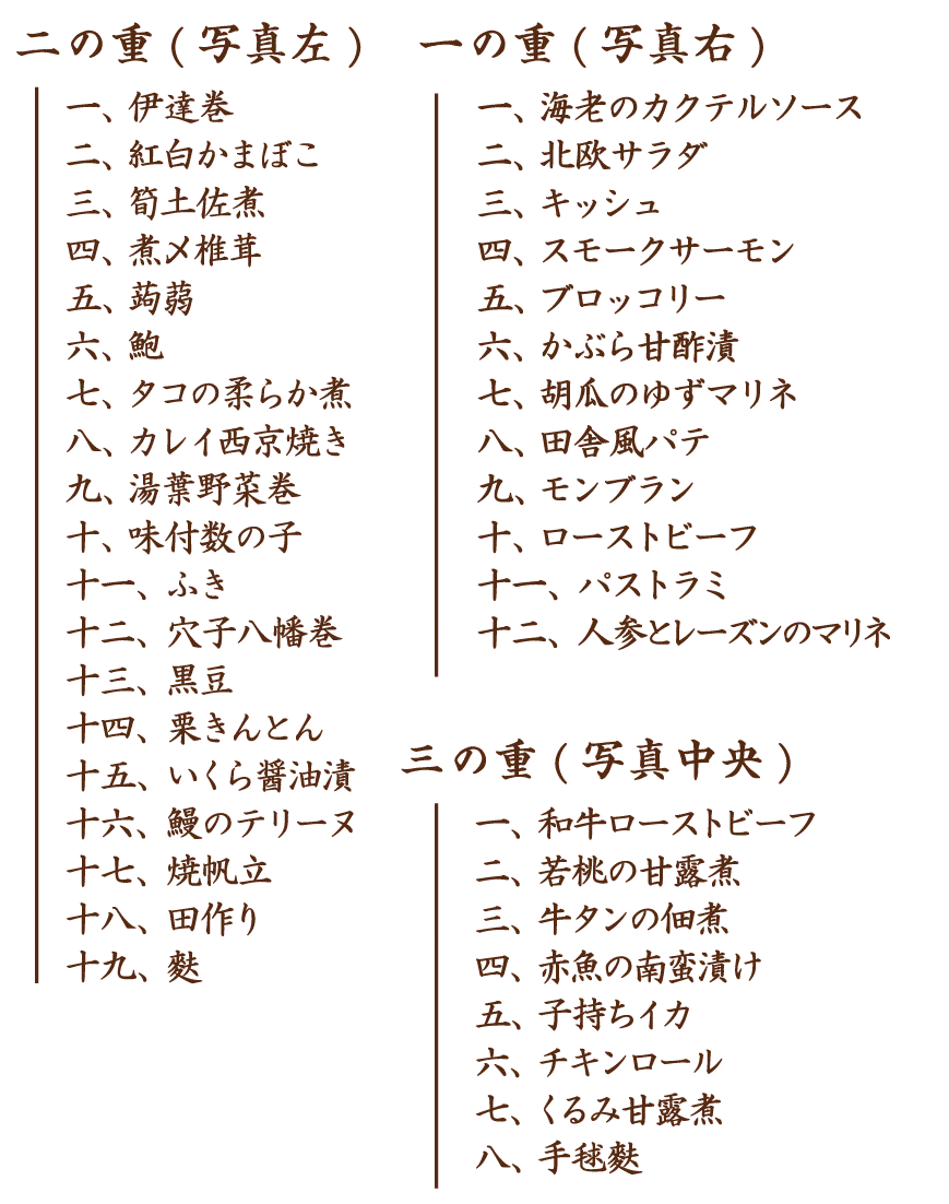 東洋亭おせち 和洋風 三段重 (2026)